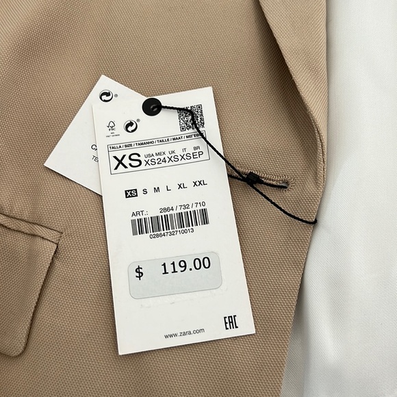 Gorgeous Zara blazer brand new - Picture 4 of 5